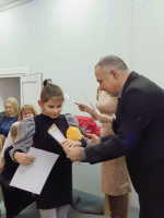Победители конкурса детского рисунка получили подарки