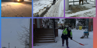 На городских улицах техника по уборке снега работает в круглосуточном режиме - Газета В 24 часа